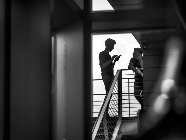 Stairwell Texting