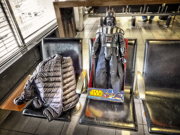 Darth Vader At The Airport